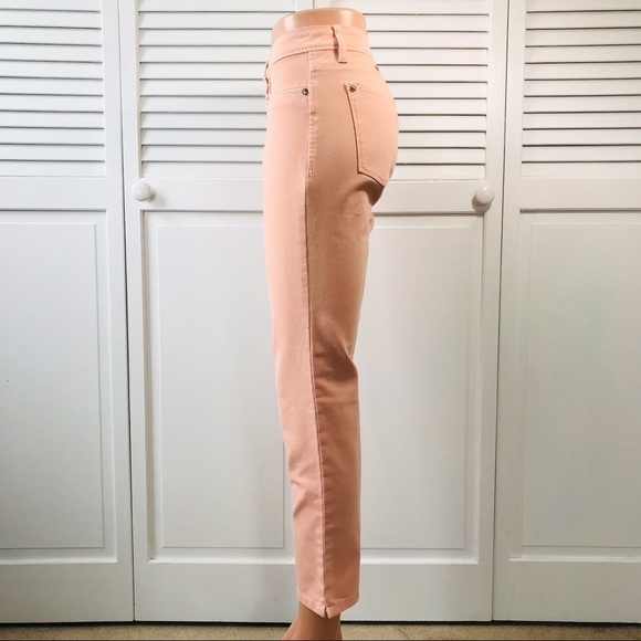 DL1961 Light Pink Angel Mid-Rise Skinny Ankle Jeans Size 29 - Picture 4 of 10
